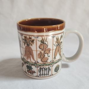 OTAGIRI Vegetable Garden Coffee Mug Cup Jill Garber